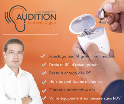 Audition Ludovic Digue Auxerre, Audioprothésiste à Auxerre