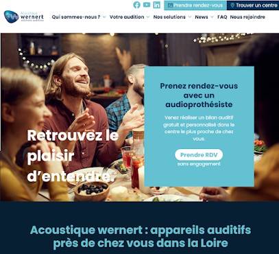 Acoustique Wernert (SAS), Audioprothésiste à Rive-de-Gier